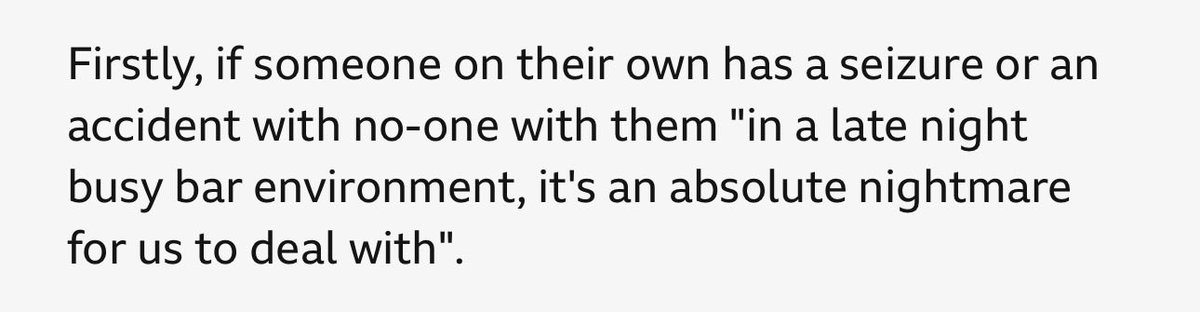 Can’t believe he has the balls to actually say this with his whole chest. How fucking ableist.