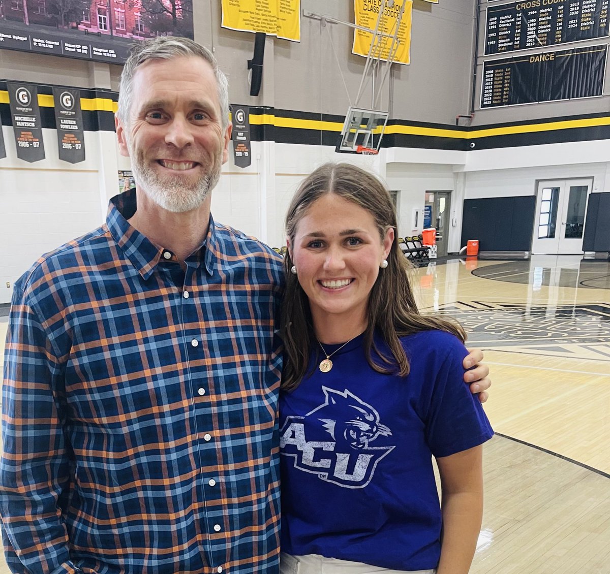 Z_U_B_E's tweet image. Celebrated @acoppy07 today as she signed with @ACU_Soccer