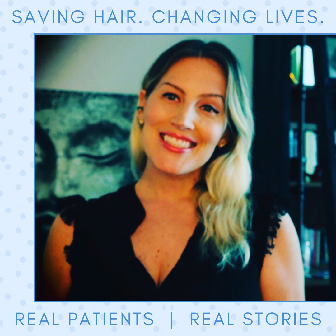 DigniCap's tweet image. &quot;DigniCap is a miracle product. I was blown away. Studies say that losing your hair is harder than the diagnosis itself. It’s true. I was able get up on stage and confidently perform at week 12 on #chemo.&quot;  - Marisa, CA

More of her story at dignicap.com/patient-stories
#scalpcooling