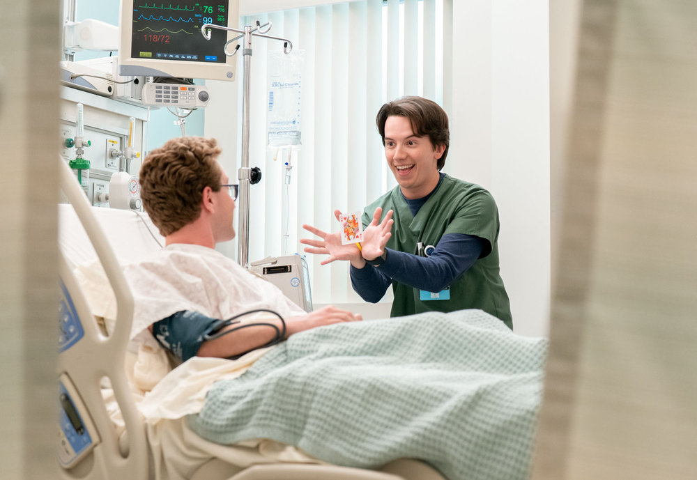 jebeccaday's tweet image. MATTY DOING MAGIC TRICKS (happy) #stdenismedical