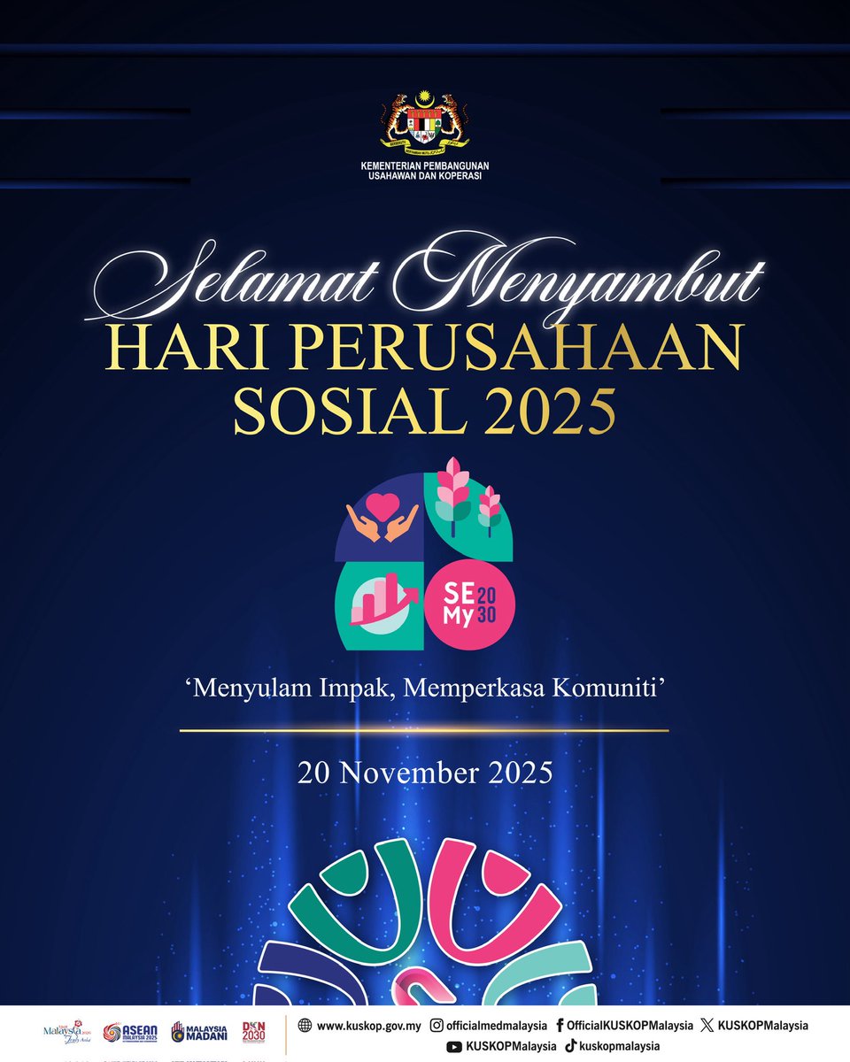 Kem. Pembangunan Usahawan dan Koperasi (KUSKOP) tweet media