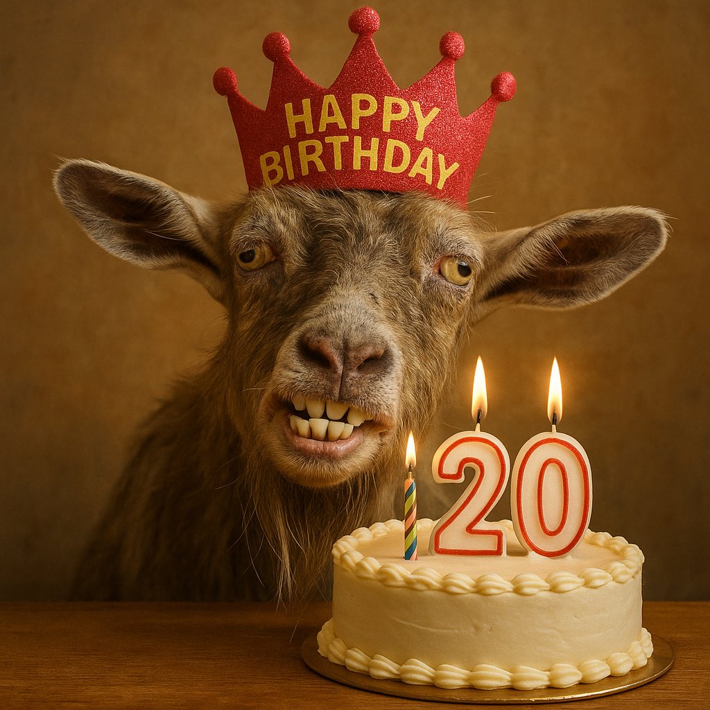 Happy Birthday, <a href="/JournoZiege/">Ziegensson</a>. Lass dich reich beschenken, vielleicht hat dir Mama ja ein paar warme Socken gestrickt, damit du im Knast keine kalten Hufe bekommst!

#RedaktionsnetzwerkRechts