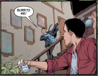 himulrai's tweet image. arkham knight is a comedy actually