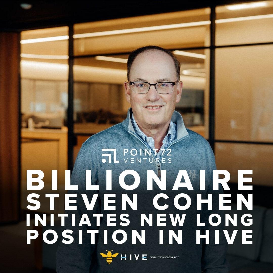 anthonysagami's tweet image. 💥 ₿  ⛏️ What does billionaire investor Steven Cohen know about HIVE Digital Technologies know that you don&apos;t?

P.S. Cohen is the owner of the NY Mets.