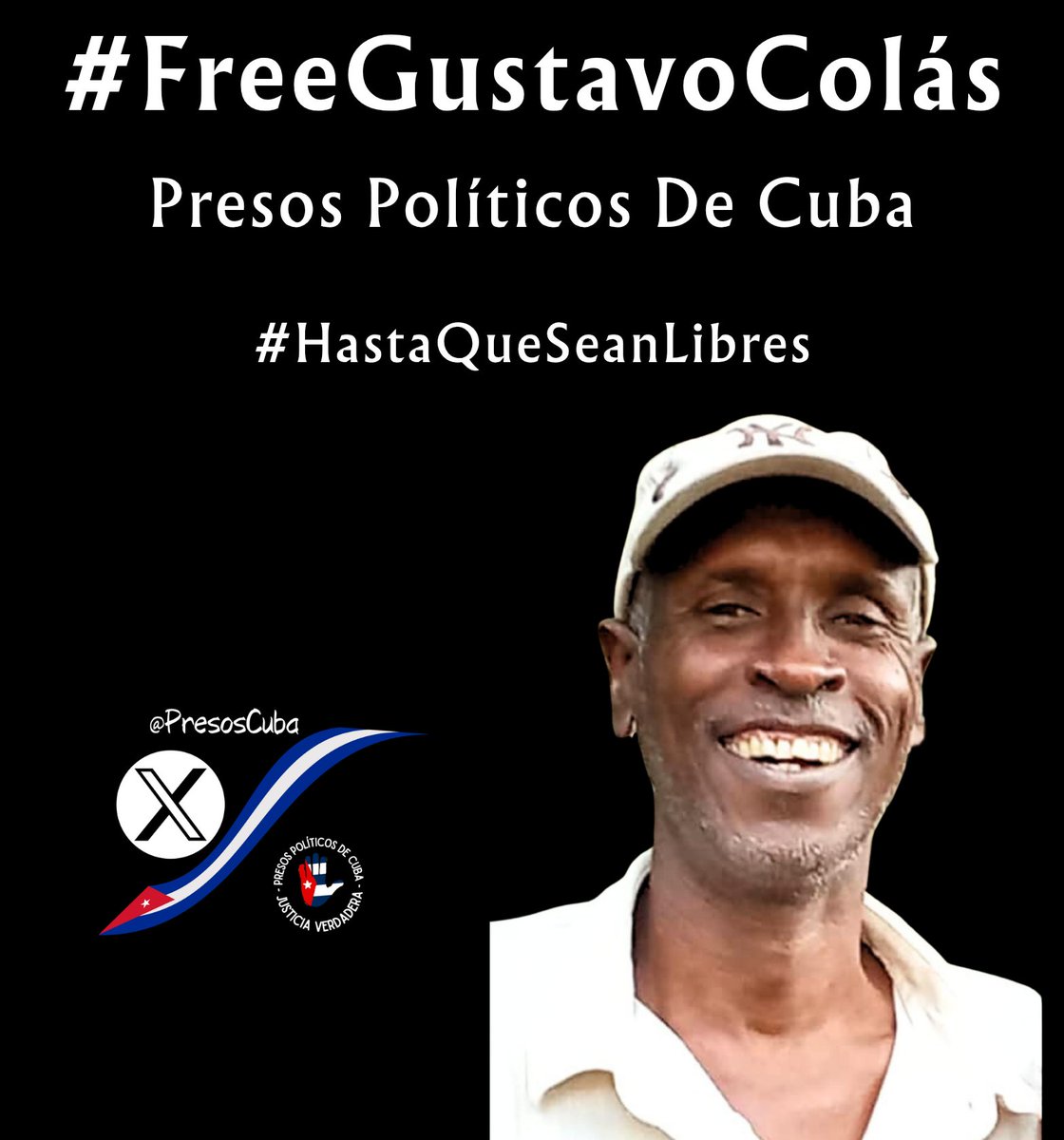 Dale un RT y un ❤️ 🇨🇺 Los #PresosDeCastro merecen todo nuestro apoyo y respeto. Los queremos libres a #Todos 🇨🇺 #CubaEstadoFallido