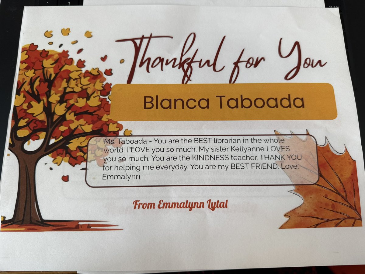 LibraryAHCES's tweet image. To say I cried, is an understatement!My CE families &amp;amp; students will never know how much their words mean to me🥹🫶🏼!Thank you sunshine committee for creating this opportunity for our families so we feel the love. Sra. Muñoz thanks for emphasizing this opportunity on Monday Mail💌!