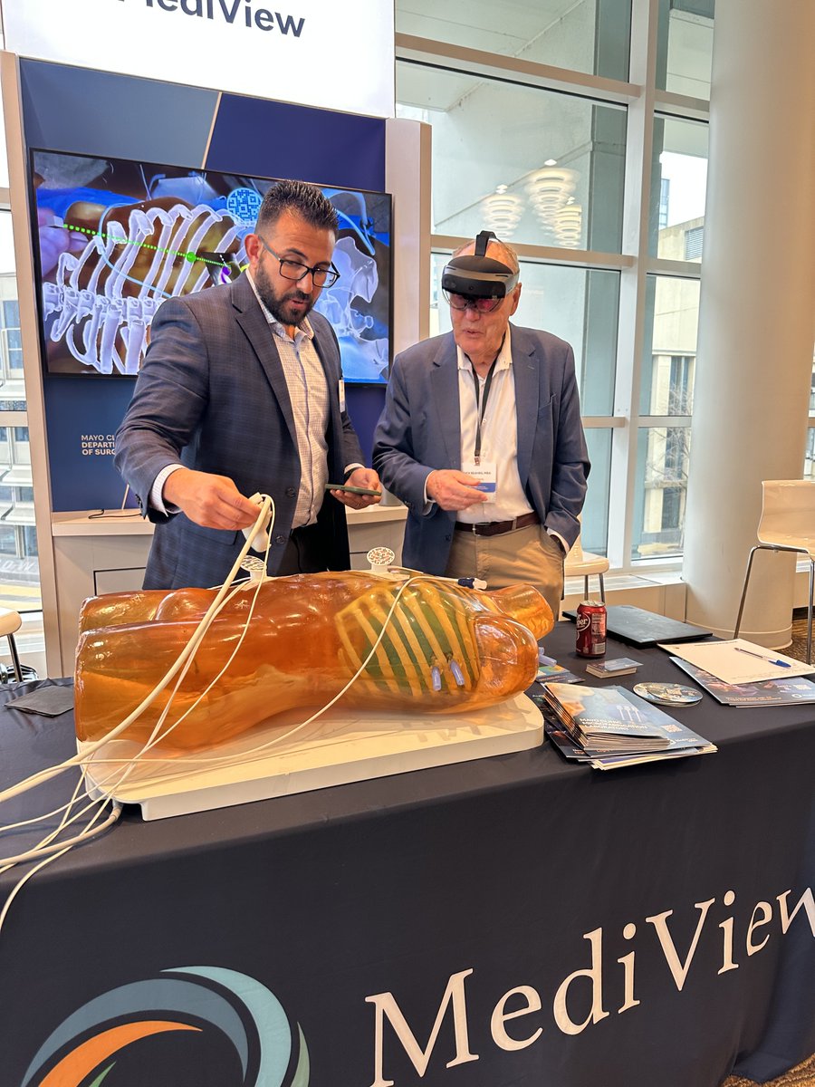 Thank you to the <a href="/MayoClinic/">Mayo Clinic</a> team for inviting us to the Bearhs Innovation Summit. It was energizing to connect with clinicians and innovators who are deeply committed to advancing image-guided care. 🧠

#augmentedreality #medtech #innovation