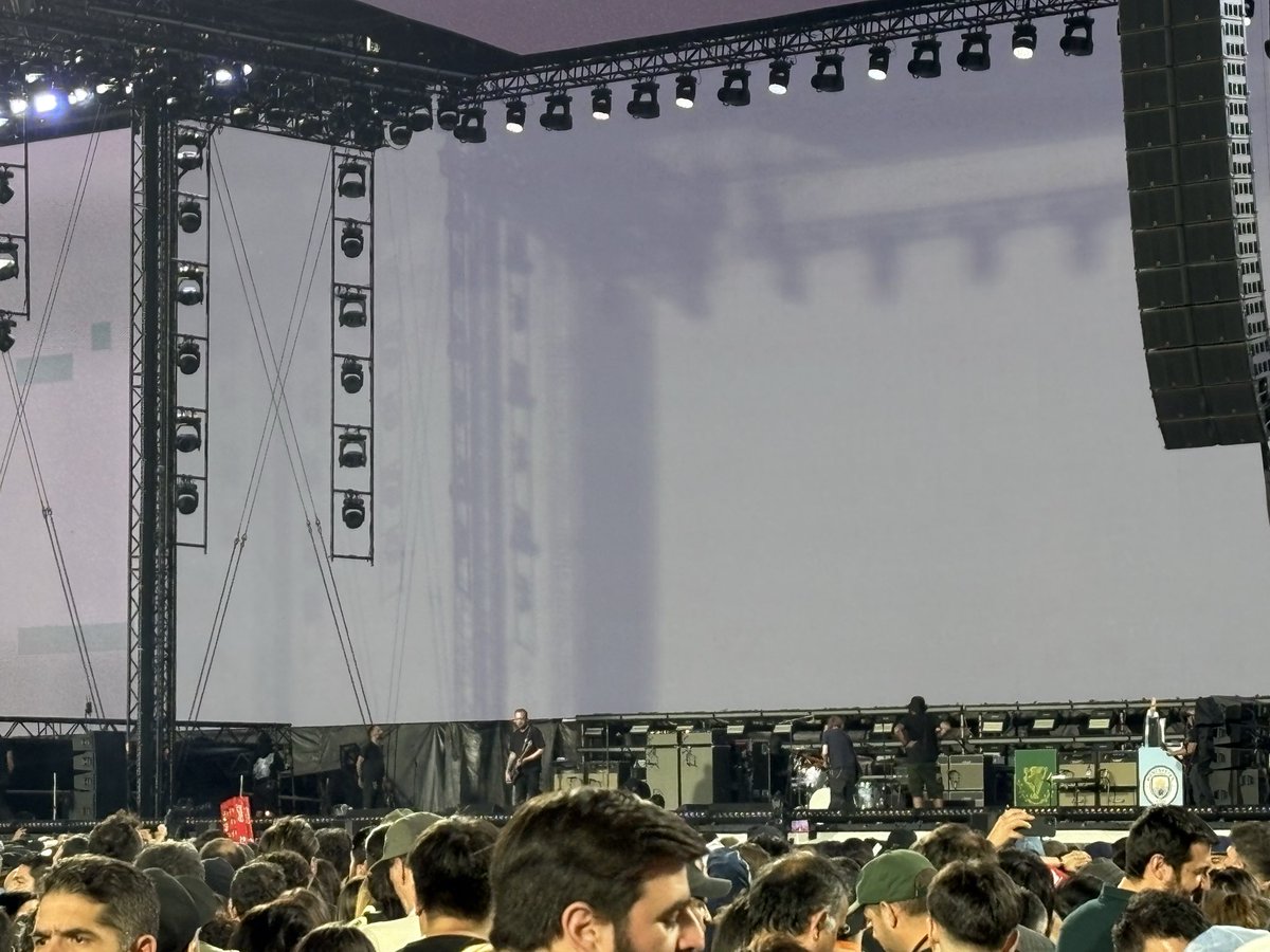 Por ahora se ve bien…#Oasis