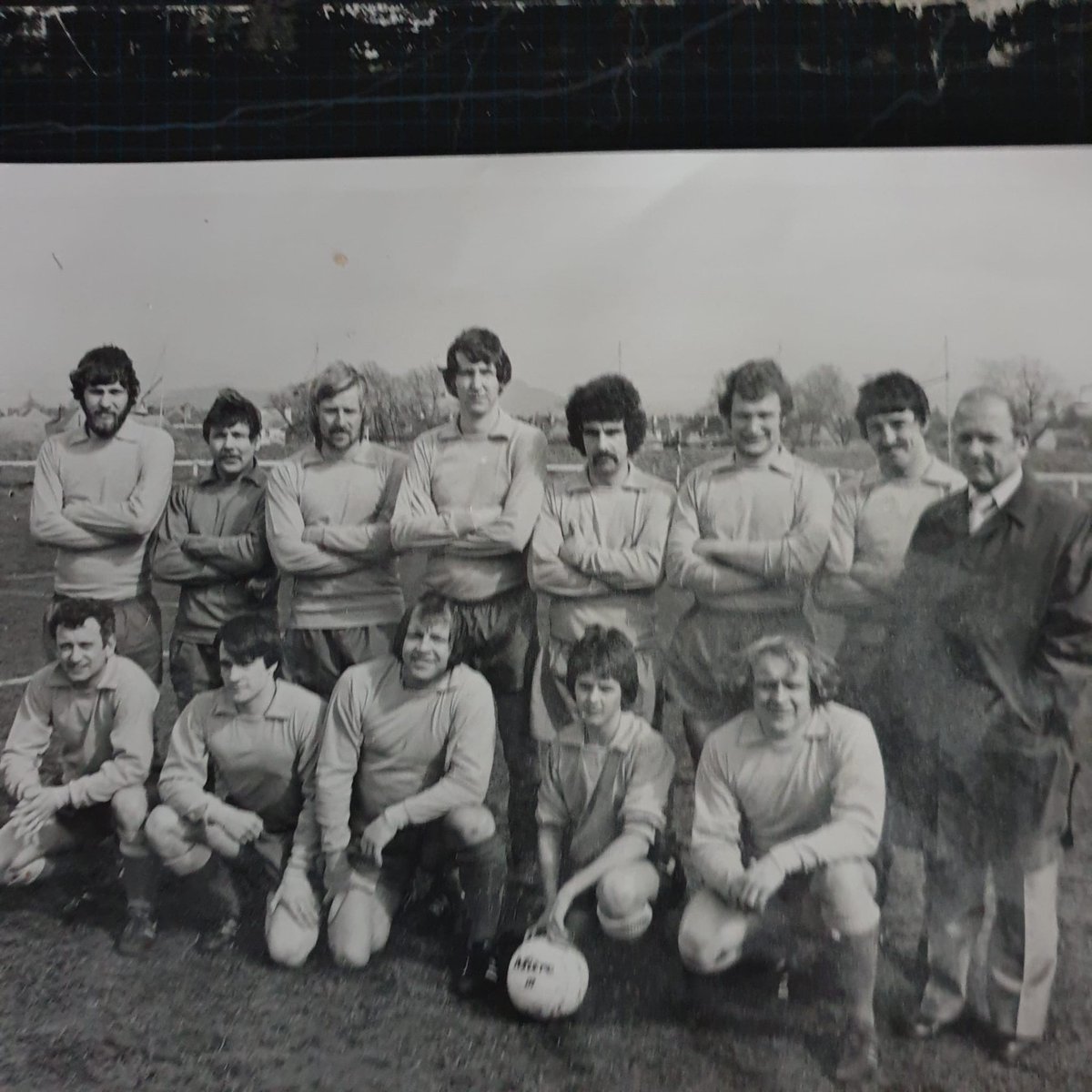 So very sad that Rod Thomas recently passed away. This is a charity football match photo played at City's old ground Horton Rd in the early 80s, which includes both Ernie Hunt  and Francis Lee, against a showbiz team. RIP Rod...