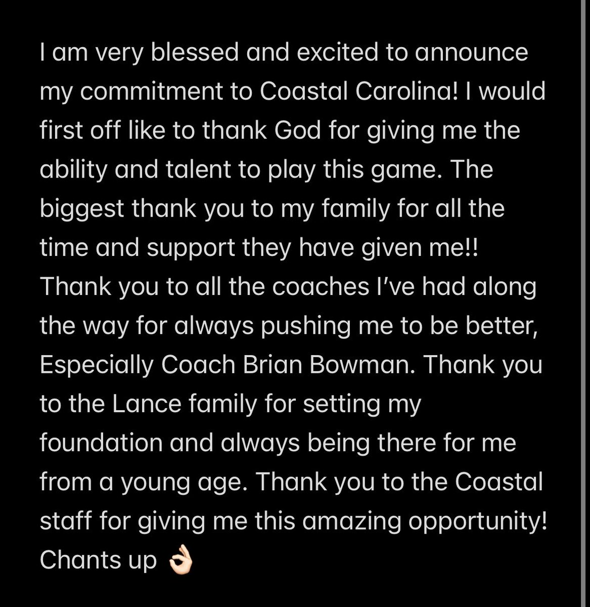 KerriLangfitt's tweet image. #Committed #ccu