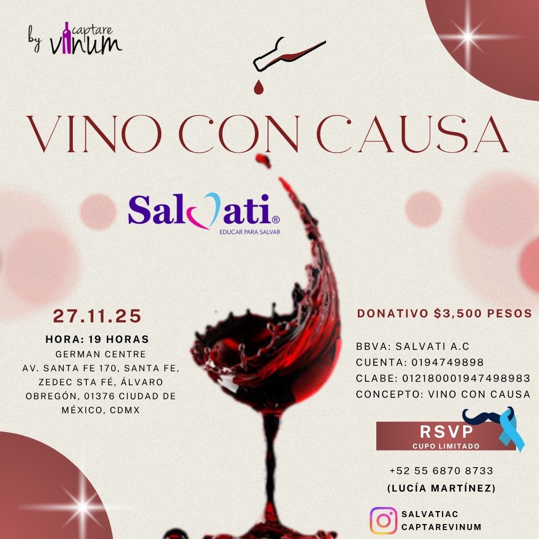 Schildkrotte's tweet image. VINO CON SALVATI

Los invitamos a este gran evento donde el 100% se va a la Asociación Salvato, quien ayuda a más de 7,000 personas que han sufrido de #Cancer 

#cancerDeMama #vino  #CancerDeProstata #FuckCancer