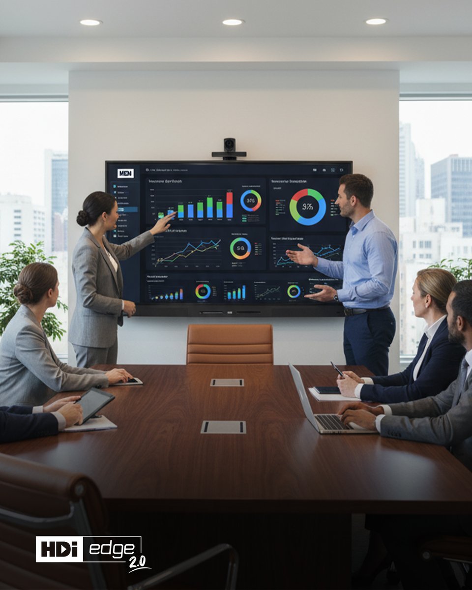 Built for the corporate environment, the HDi Edge 2.0 supports 20 points of touch, enabling multiple users to interact simultaneously with exceptional accuracy and responsiveness. 

Learn more at bit.ly/4nTPLLr

#HDi #HDiInteractive #InteractiveScreens #Collaboration
