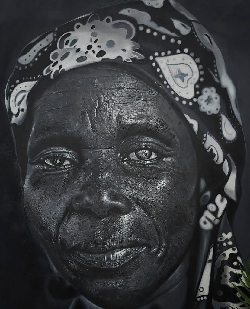 MbengaBenjamin's tweet image. This is what more than a month of work looks like for an oil painting on canvas 😮‍💨
Thank you for showing it to someone.