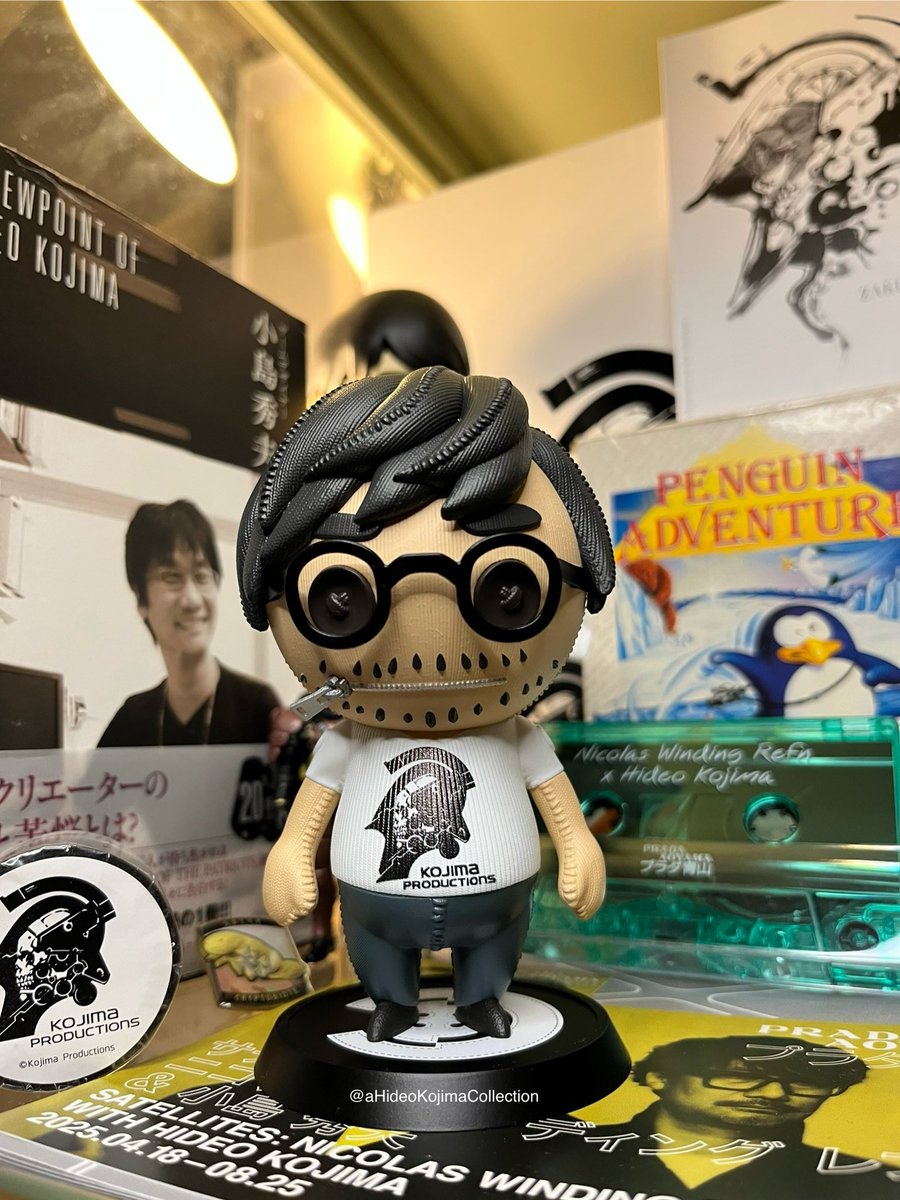 This <a href="/HIDEO_KOJIMA_EN/">HIDEO_KOJIMA</a> figure in white is a special collaboration with « Cutie1 » from Prime1 Studio. #HideoKojima