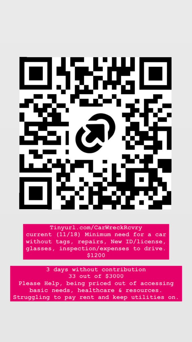Ghostly_Worgen's tweet image. $70 due for wifi, shutoff imminent on friday!

$163 overdue for gas, late fees soon to be applied today.

$366 due for electric, Extended to 12/12 to prevent November shut off!

and only $33 was raised for funds to get a new car due to previous car