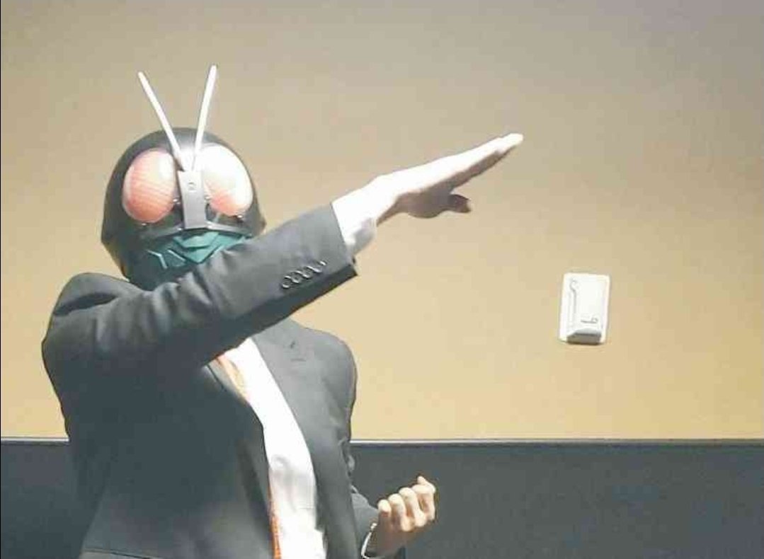 GENCZILLA's tweet image. This is how I pulled up to the Shin Kamen Rider premiere