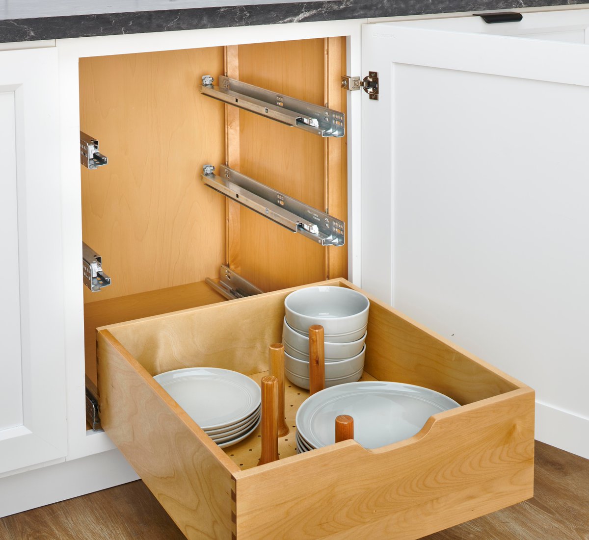 Calling all PROS 📞 

Our beloved 4PIL Pilaster Uprights are now available in bulk, with 20- and 40-pack options, and are offered in three thicknesses and five heights.

Save time. Reduce waste. Save money. Stay stocked. ✔️

rev-a-shelf.com/4pil-wood-bulk…?

#revashelf