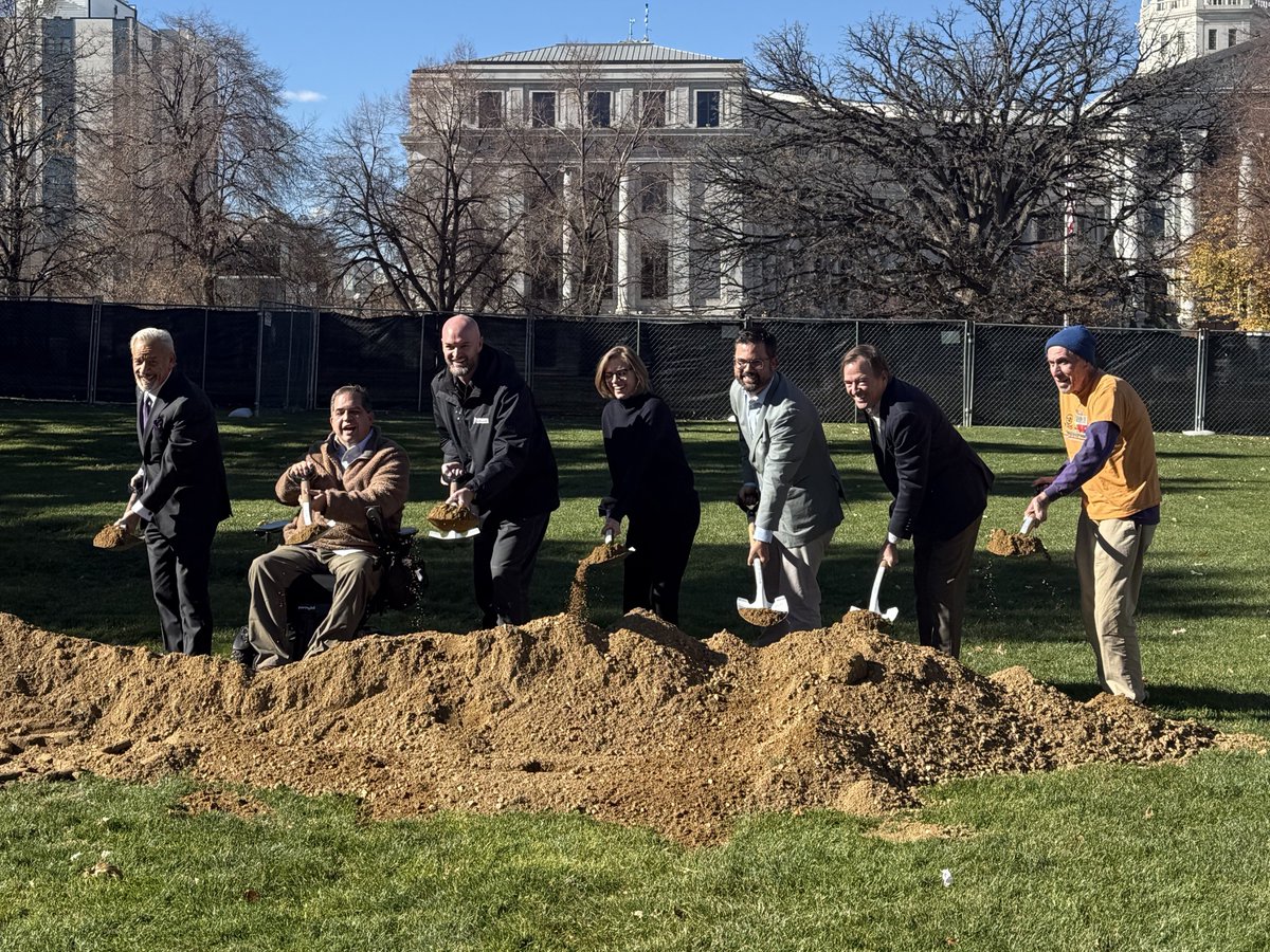 BoettcherFdn's tweet photo. Civic Center Conservancy and the City of Denver broke ground on the Next 100 campaign to enhance Civic Center Park, a cherished community space that the Boettcher family and Foundation have proudly supported for almost 100 years. https://t.co/feufgall8Y