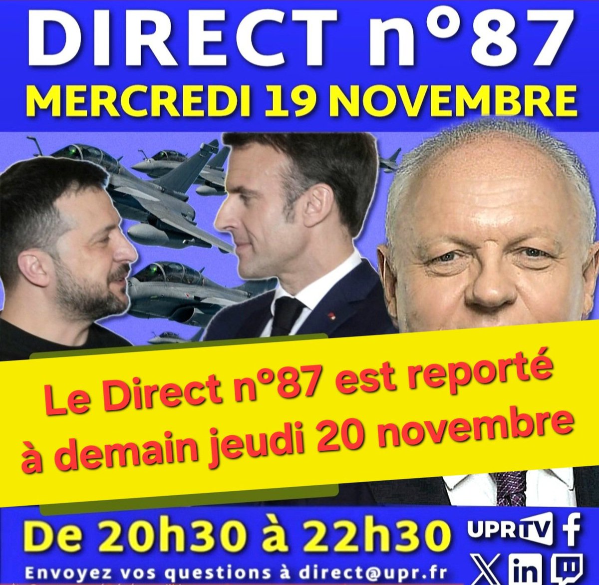 François Asselineau 🇫🇷 tweet media
