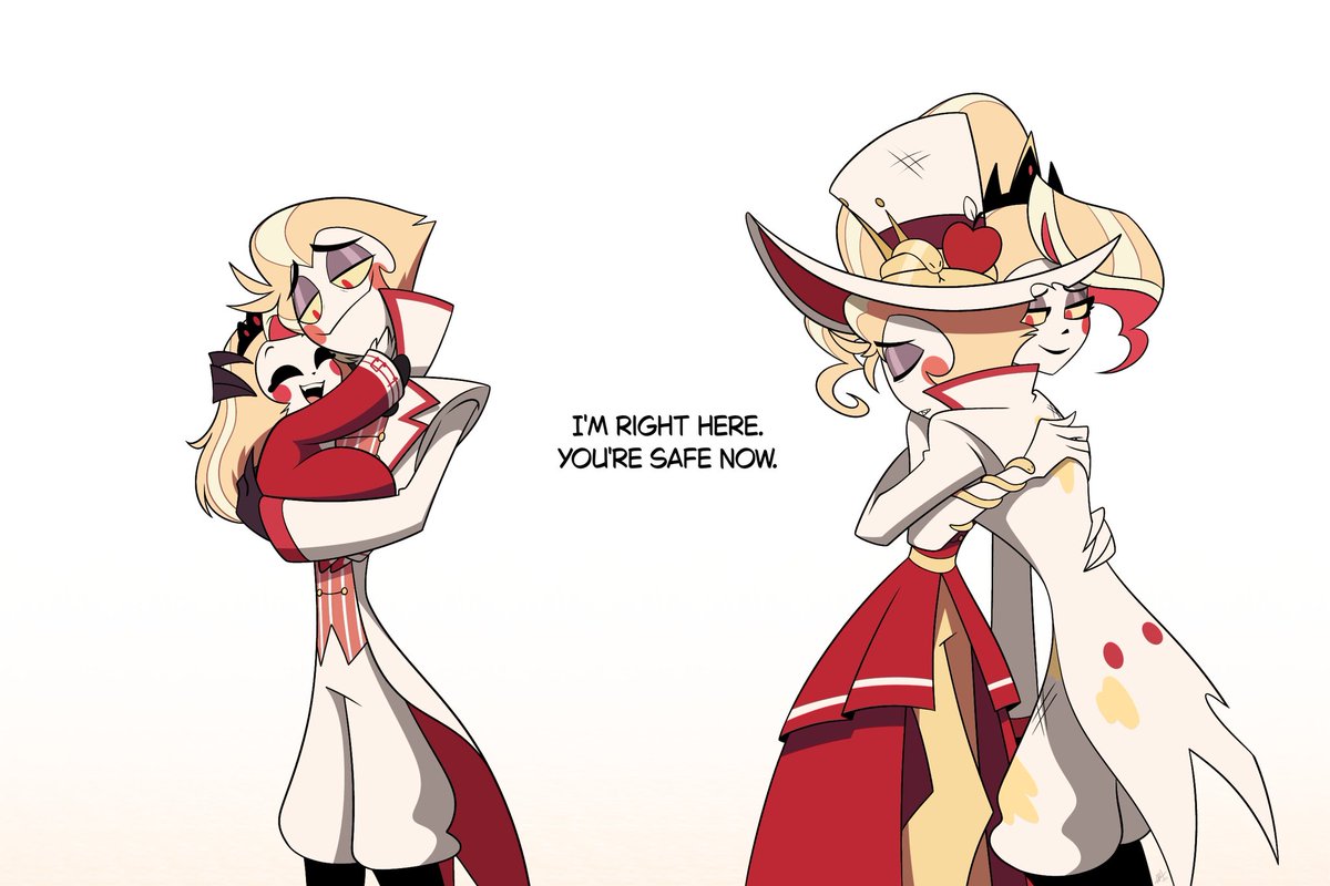I want them to hug each other. 🥺
#hazbinhotelseason2 #HazbinHotelFanart #HazbinHotelLucifer #HazbinHotelCharlie