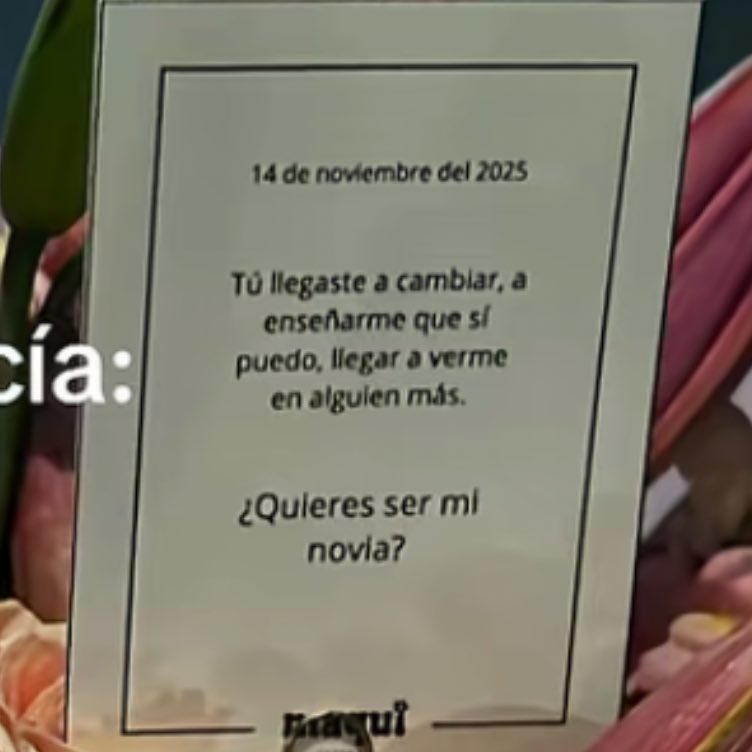 cómo le va a poner esa frase 😭 que viva el amor genuino y las canciones de Humbe