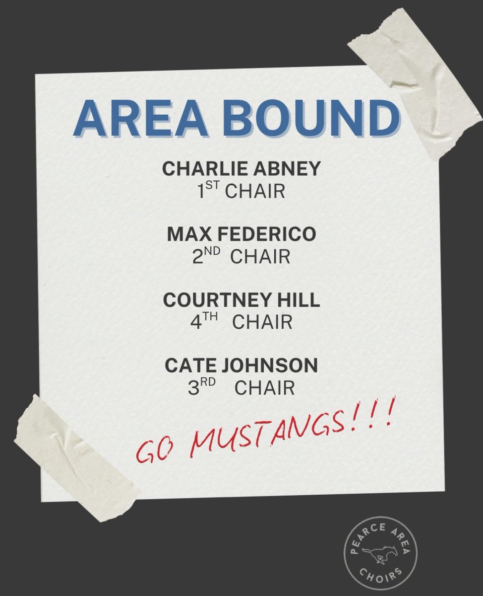 Big news for <a href="/RichardsonISD/">Richardson ISD</a> Choir! 
Students from all four high school programs advanced to Area-one step away from All-State. Proud of these singers and their directors. Good luck at Area! #risddreambig <a href="/stephanierae426/">Stephanie Miller</a> <a href="/IamBranum/">Tabitha Branum</a>