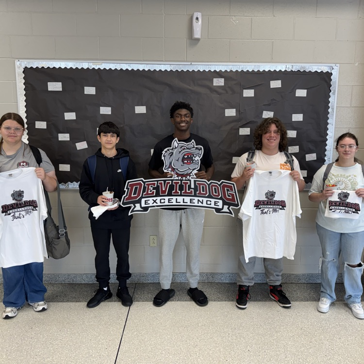 Congratulations MHS Devil Dogs Excellence winners.👏👏👏