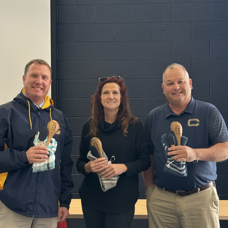 CCPSCCHS's tweet image. The Blue Devils staff had a soup and chili cook off today. Congratulations to our Soup winner Mrs. Bowers, 2nd-Mrs. Gaither, 3rd-Mrs. Davis-Pannill. Chili winner Mr. Smith, 2nd-Mrs. Aceto, 3rd-Dr. Soderholm. #BDP #BetterEveryDay #SpoonsUp