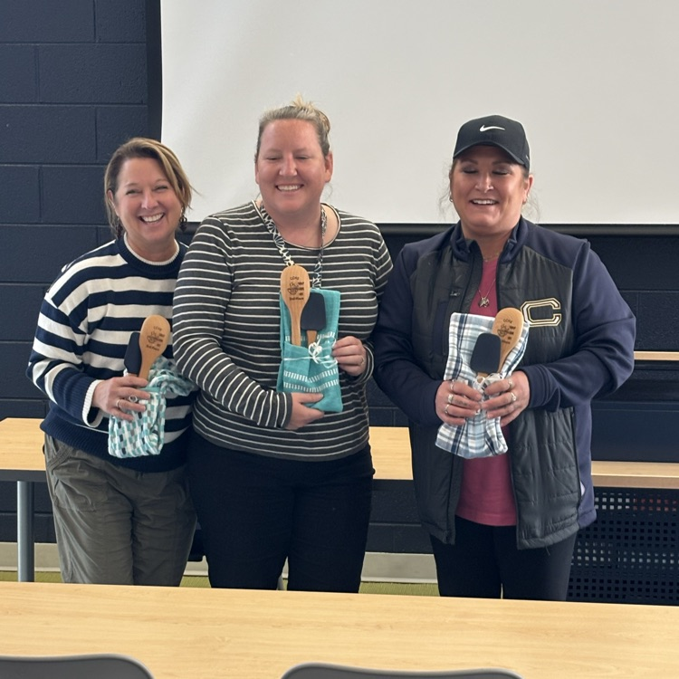 CCPSCCHS's tweet image. The Blue Devils staff had a soup and chili cook off today. Congratulations to our Soup winner Mrs. Bowers, 2nd-Mrs. Gaither, 3rd-Mrs. Davis-Pannill. Chili winner Mr. Smith, 2nd-Mrs. Aceto, 3rd-Dr. Soderholm. #BDP #BetterEveryDay #SpoonsUp