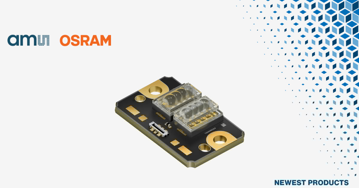 MouserElec's tweet image. Now Shipping: ams OSRAM PLPM7 Vegalas™ Laser

Mouser offers the PLPM7 Vegalas™ multi-die edge emitting laser with 42W optical output, 455nm blue performance, and 45% efficiency—ideal for high-brightness projection and industrial lighting.

Order today: