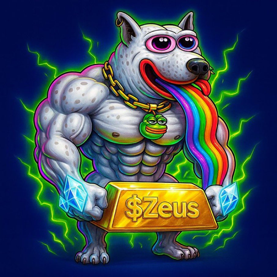 WelksCrypto's tweet image. ⚡️ $ZEUS: Pepe&apos;s dog who&apos;s more god than frog! CC8 decentralized, NFTs dropping like thunderbolts from @ndhaus_, CMC incoming. Why bark when you can bolt? Join @zeuscoineth_ for crypto chaos! #ZEUS #CC8 🚀🐶😂