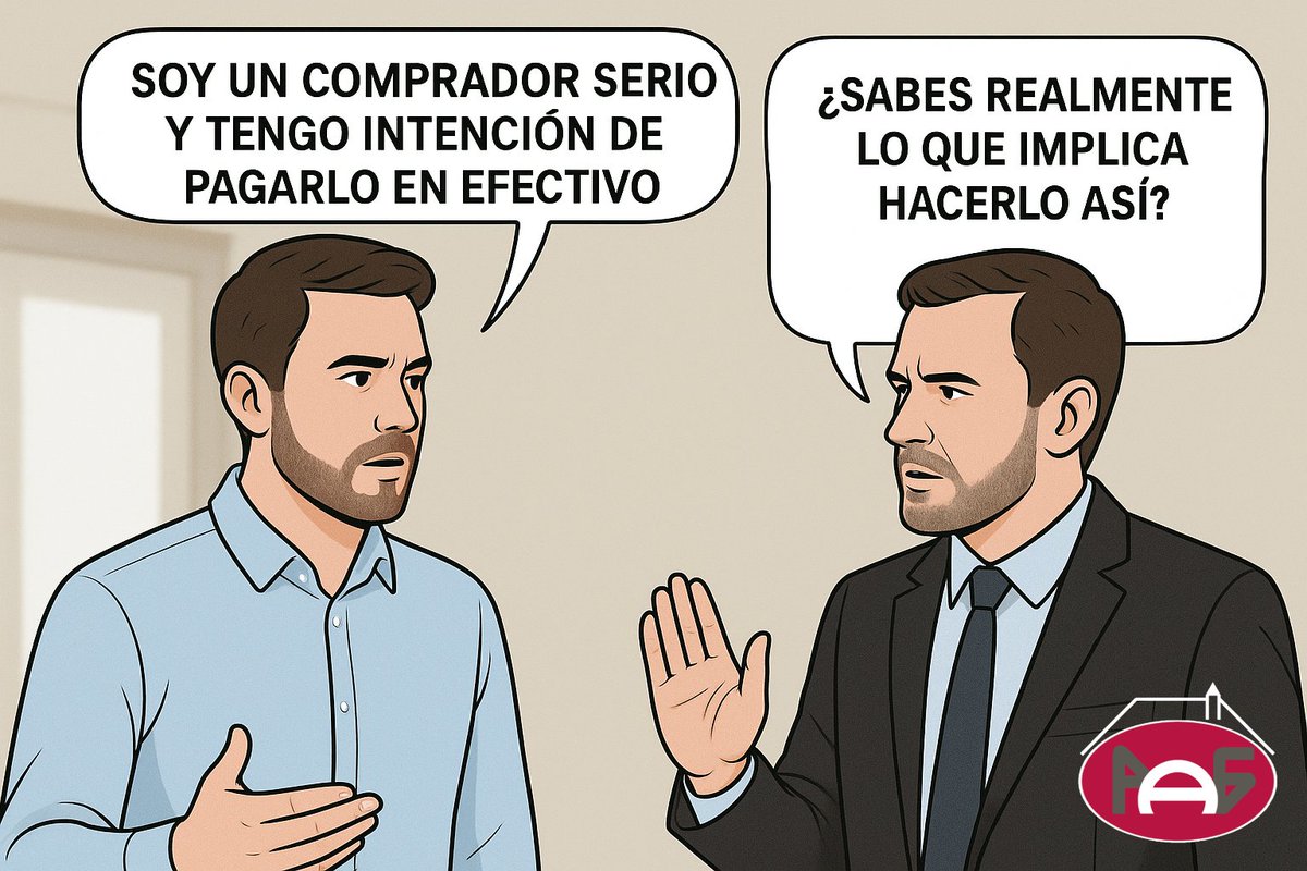 Payagar_SM's tweet photo. 🏠 Cuando gestionas la venta de un inmueble y te contacta alguien que PAGA EN EFECTIVO.

➡️ ¿Quieres saber de qué va todo este asunto?.

👇👇👇👇
https://t.co/Ww908rn7s1

#asesorinmobiliario #asesordeconfianza https://t.co/3D1jXfQ3ni