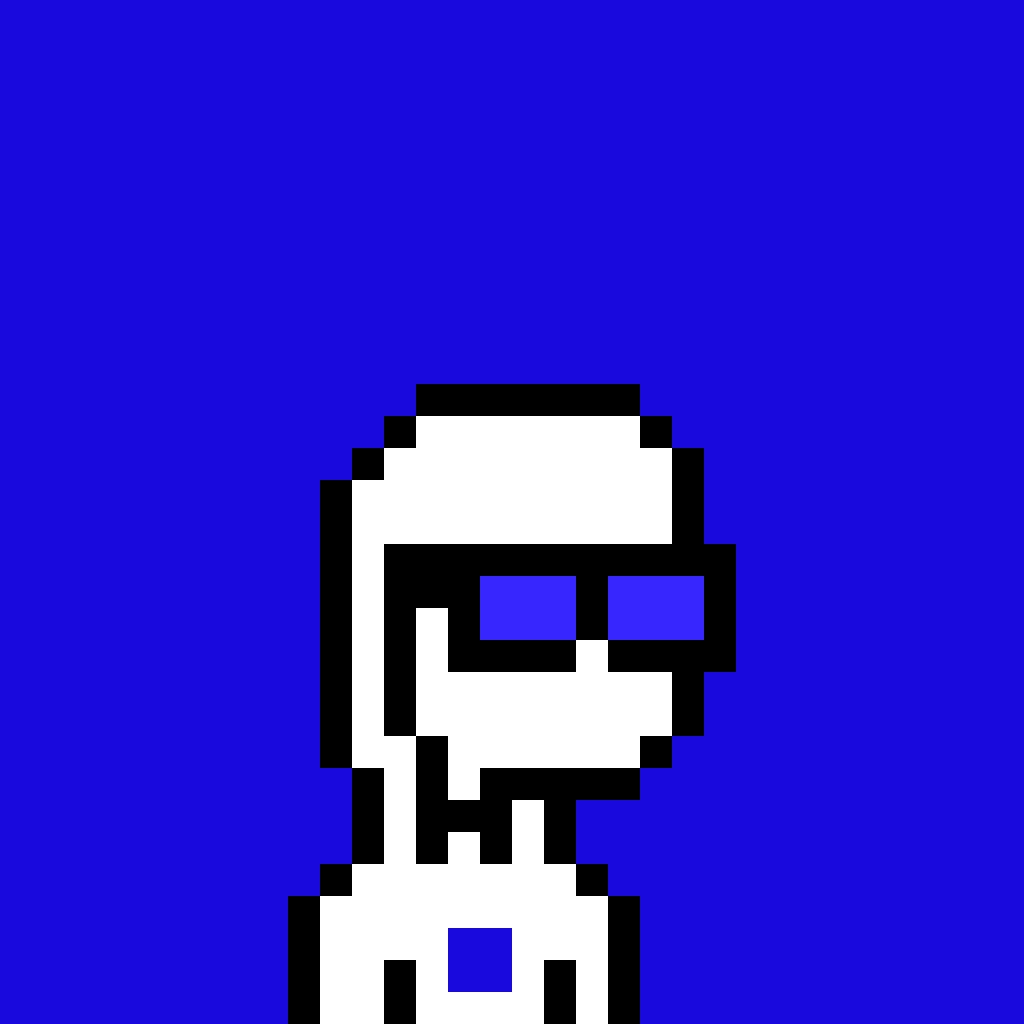 表现 Base 社区风格的像素角色