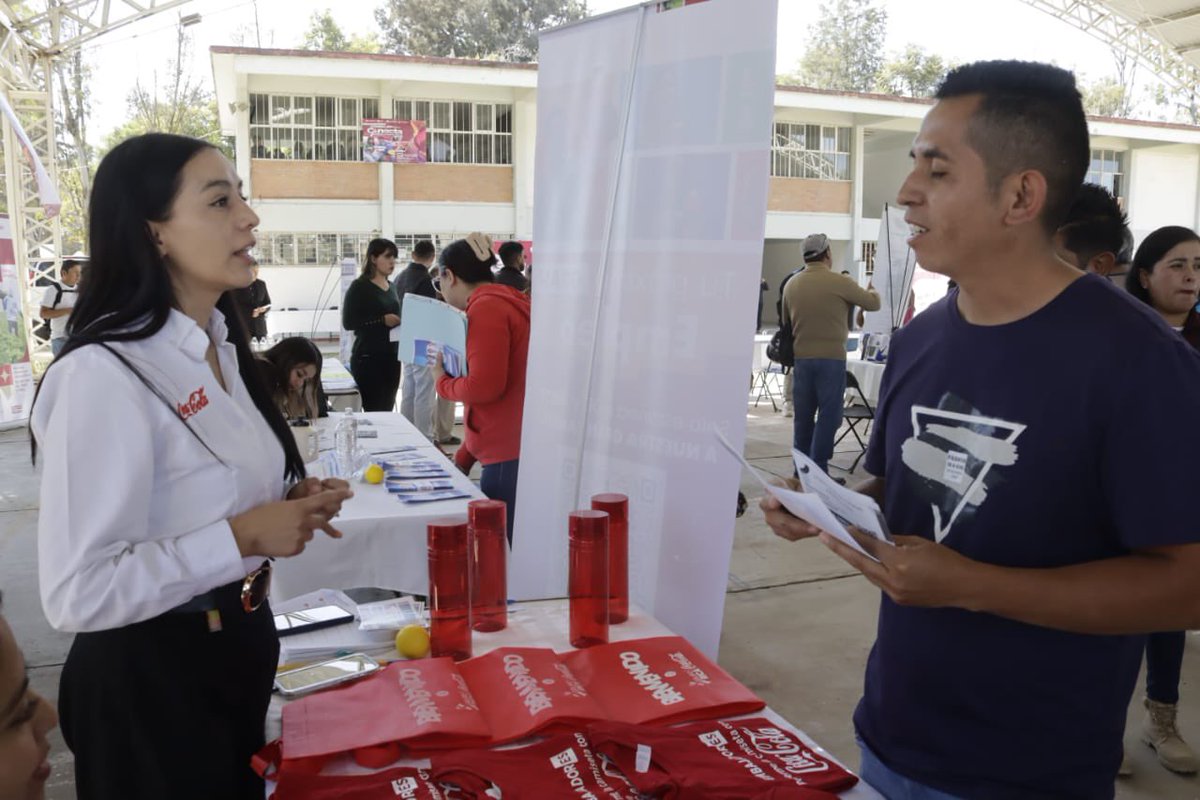 strabajohgo's tweet image. 📣 ¡Aún estás a tiempo!
Asiste a la Feria de Empleo “Conalep Tizayuca Conecta” y acércate a los módulos informativos del SNE y la STPSH.

⏰ Tienes hasta las 3:00 p. m.

💼 ¡No te la pierdas! #Empleo #Tizayuca