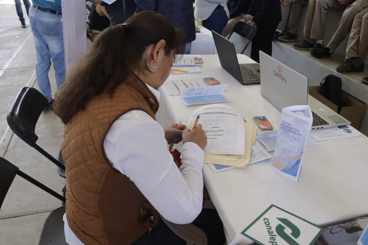 strabajohgo's tweet image. 📣 ¡Aún estás a tiempo!
Asiste a la Feria de Empleo “Conalep Tizayuca Conecta” y acércate a los módulos informativos del SNE y la STPSH.

⏰ Tienes hasta las 3:00 p. m.

💼 ¡No te la pierdas! #Empleo #Tizayuca