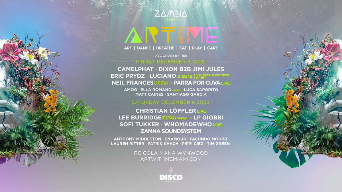 Zamna Present: Art With Me for Art Basel Week in Miami