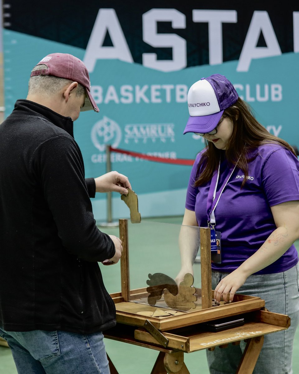 OfficialWASL's tweet image. Behind the scenes Pre-game fun at Saryarka Velodrome 🦅

#FIBAWASL #WASL
