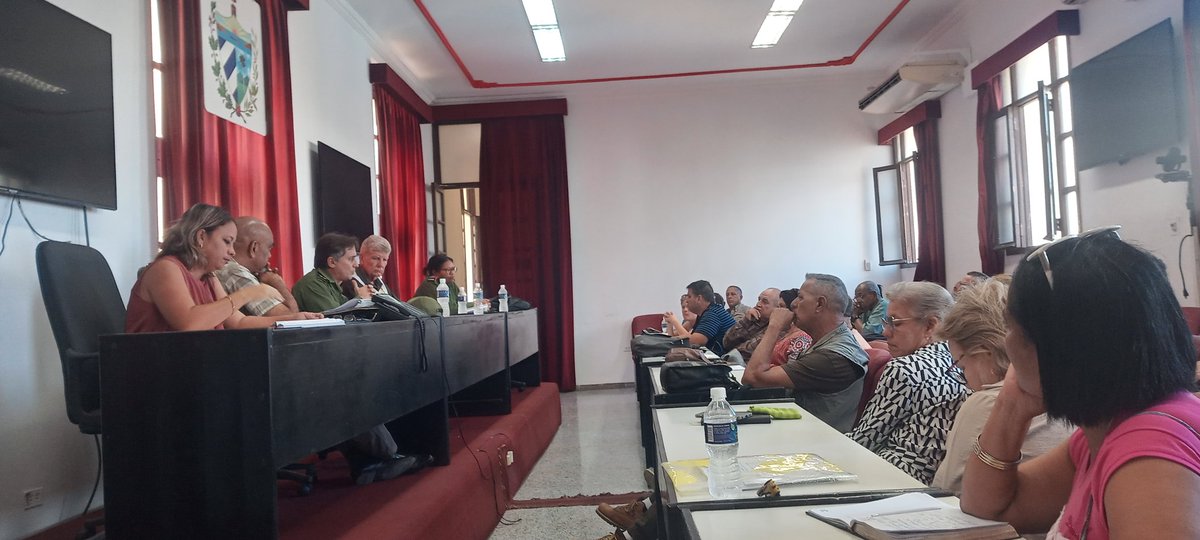 Participamos #ahora en el intercambio con la #UneacMatanzas y la #AHSMatanzas, espacio oportuno para actualizarnos sobre lo económico, político y social de la provincia, revisar las inversiones en el Portazo y dialogar con los artistas.

#Matanzas #MatancerosEnVictoria