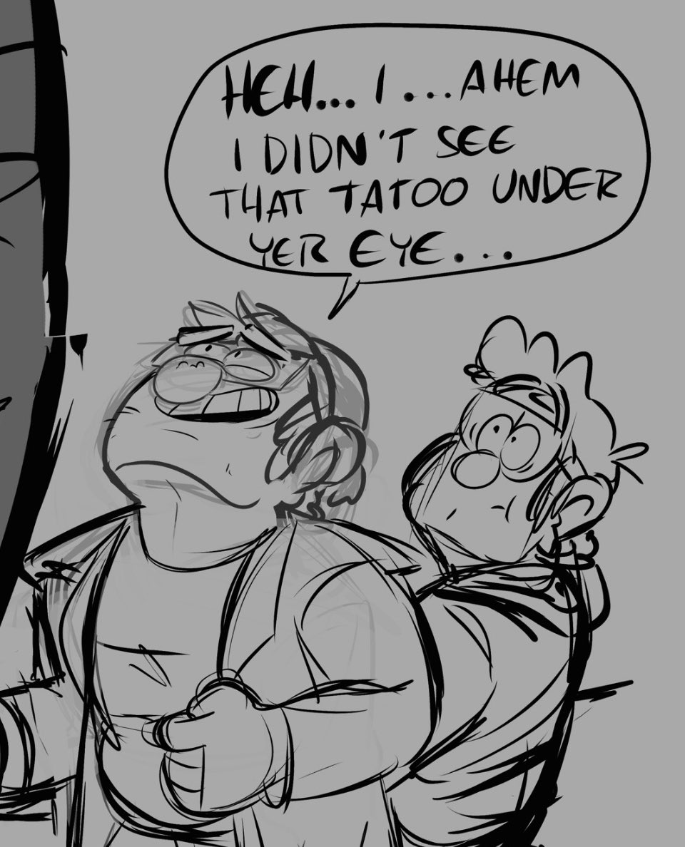 StephReynaArt's tweet image. Speaking of head angles. Do y’all know how irritating it is to be an artist in this fandom?

#drawingheads #squaremen #cubes