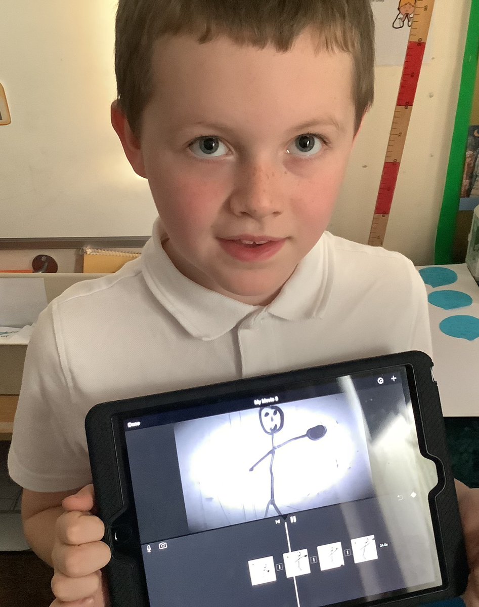 LittleStFrancis's tweet image. Year 3 worked as teams in #computing to create short animations using I-Movie.