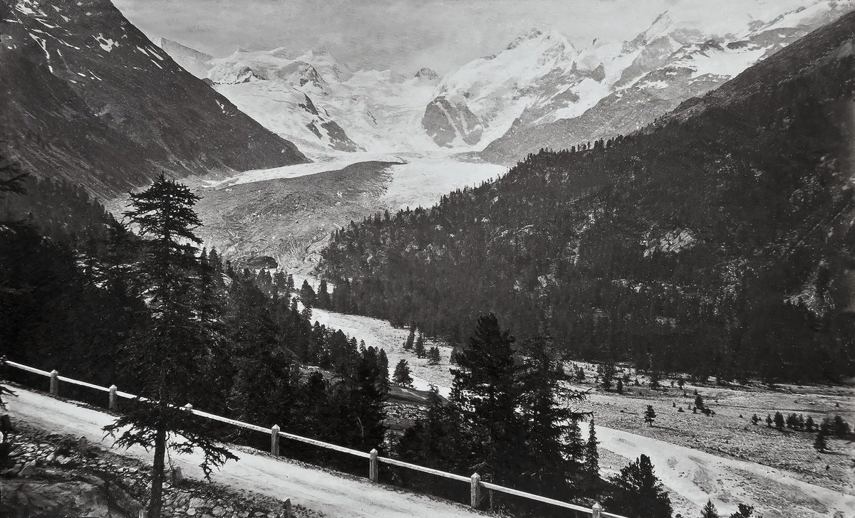 subfossilguy's tweet image. Imagine,

Passing in front of Morteratsch Glacier in the 1860s like Adolphe Braun here... 🧊 📷

At that time, it was at its LIA maximum extent!

Imagine that no AGW has occurred since then 🏭

The glacier would not have lost 3.3 km, but likely only one third... 📉

Imagine! 🥰
