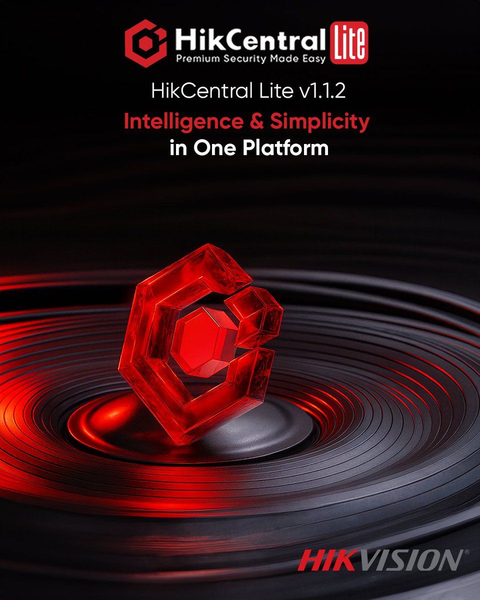 HikCentral Lite v1.1.2 delivers smarter VMS in one platform. Type “person in red jacket near entrance” and get instant AI powered results with scalable storage and AcuSeek NVR support. hubs.li/Q03TLJp50