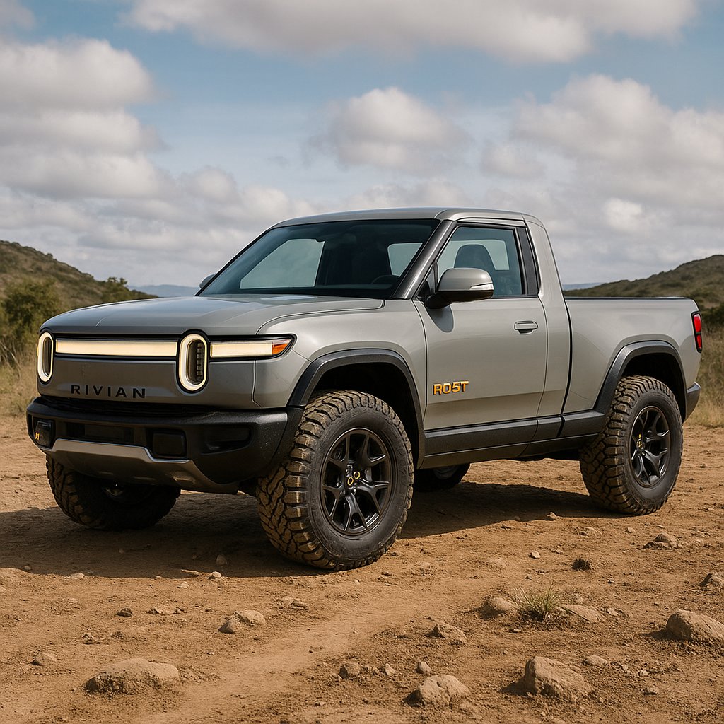 kevankevan's tweet image. Rivian R0.5T

Which do you prefer? #shortbox #singlecab #rivian #riviantruck #electrictruck | @Rivian