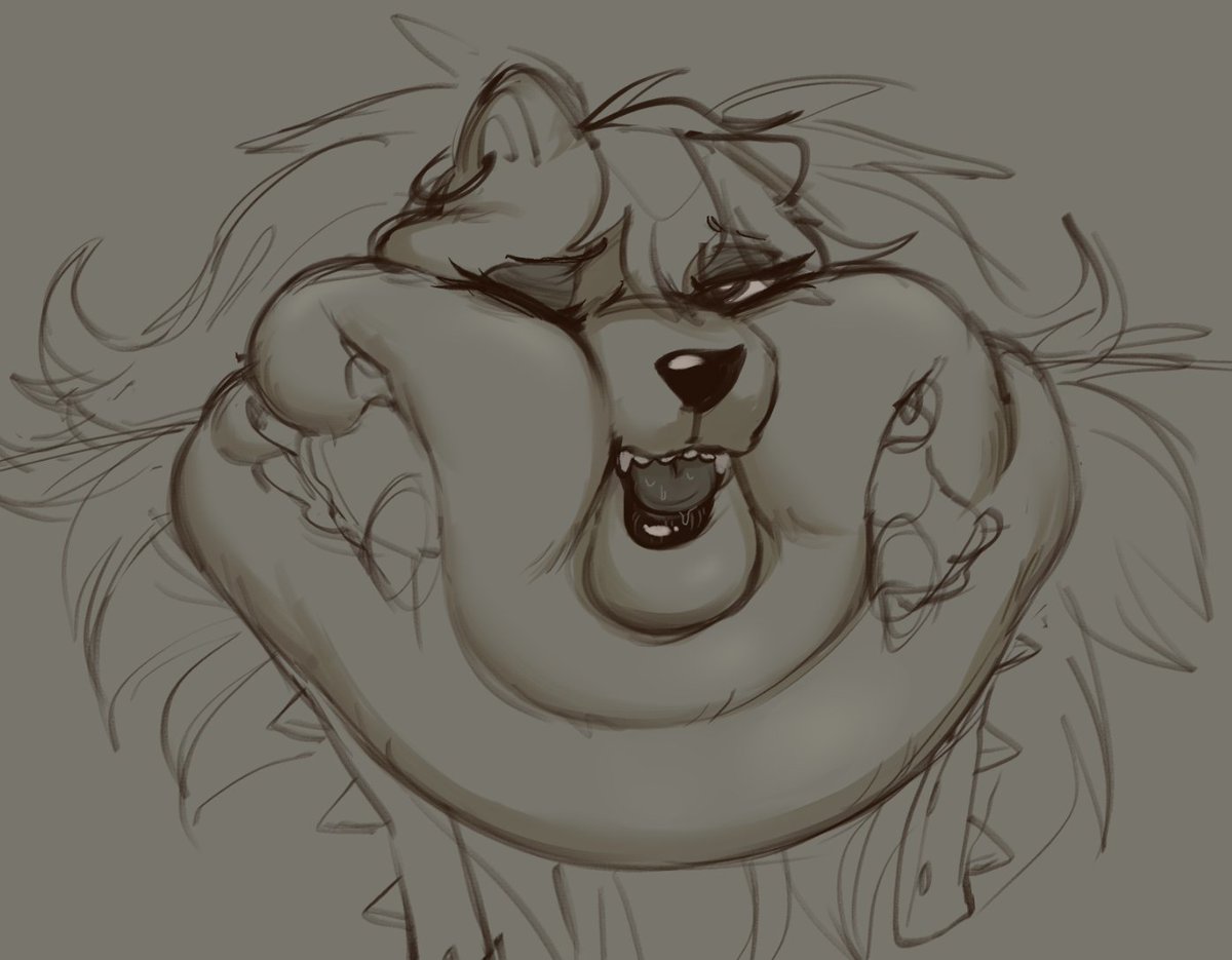 nooo stop grabbing my face ouhh. Definitely don't keep doing that.. mffh.. nooooo...