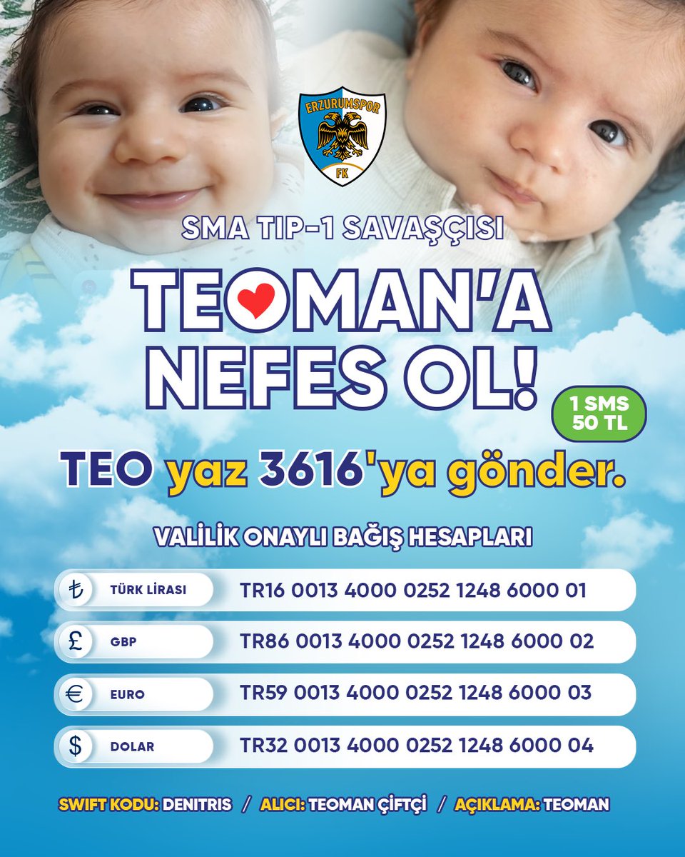 Teoman için umut olmaya devam ediyoruz… #KarTanesiOl etiketiyle paylaş, Teoman’ın sesi ol.

‘’Bir kar tanesi küçücük görünür ama birleştiğinde koca dağları beyaza bürür…
Sen de o mucizenin bir parçası ol!’’❄️💙

Haydi Dadaşlar, Teoman için #KarTanesiOl etiketini elden ele