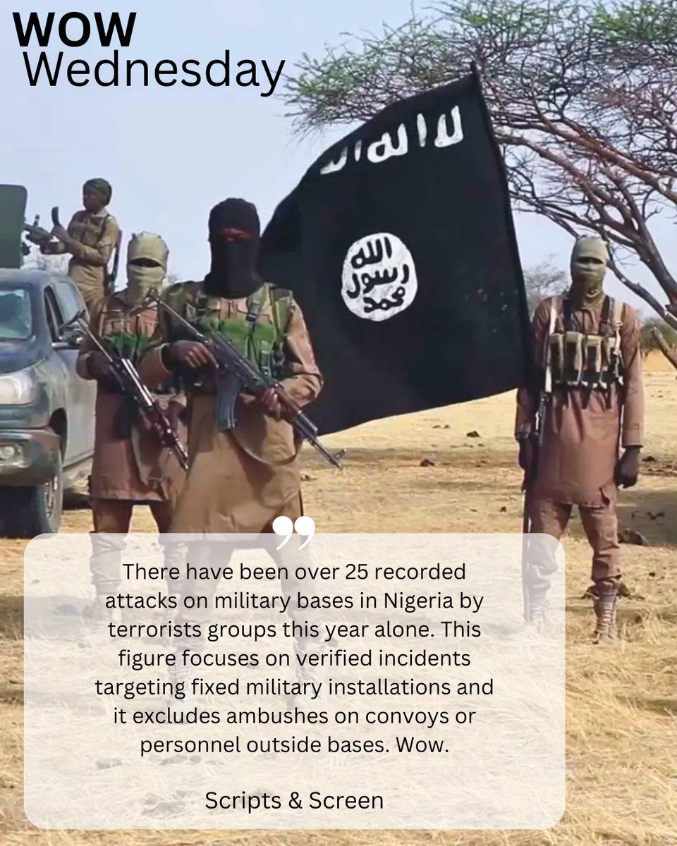 scriptsnnscreen's tweet photo. Nigeria is a disgrace of a giant, so sad
The Governor State of Emergency Adeboye 9ja Bondi Terrorist Christian Genocide ISWAP Boko Haram Nigerian Military Kwara Kebbi Niger Benue Bandits Insecurity
#FixINEC #ElectoralReform #NoElectoralReformNoElection
#RigandDie2027 #KillTheAPC https://t.co/CZf637jwoc