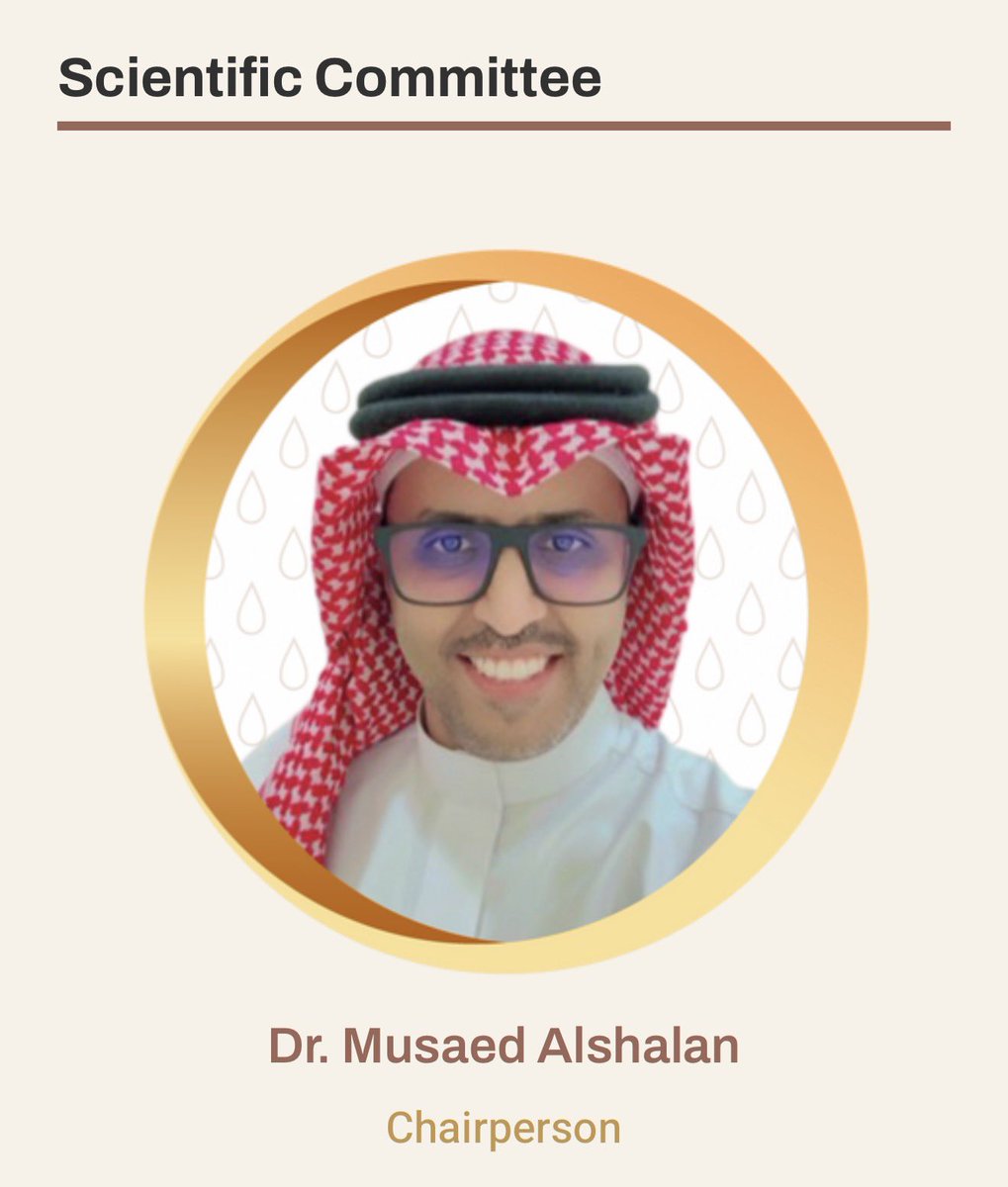 Dr_Alshalan's tweet photo. يسعدنا ويشرفنا باللجنة العلمية أن نرحب بكم في المؤتمر السعودي الدولي لنقل الدم SICBT ٢٠٢٥م، والذي سيُعقد في الفترة من ٢٣ إلى ٢٥ نوفمبر ٢٠٢٥م، فندق هيلتون غرناطة #الرياض 

يجمع هذا المؤتمر نخبة من الخبراء والباحثين والمتخصصين من مختلف أنحاء العالم لمناقشة أحدث التطورات في مجال خدمات نقل الدم وتعزيز التبادل العلمي والمعرفي على المستوى المحلي والدولي.

نتمنى لكم مؤتمرًا مثمرًا وتجربة ملهمة.
 
مع أطيب التحيات،
 
اللجنة العلمية 
المؤتمر السعودي الدولي لنقل الدم
#SICBT2025
@AABB 
#نقل_الدم 

https://t.co/SgSBbxvNyz