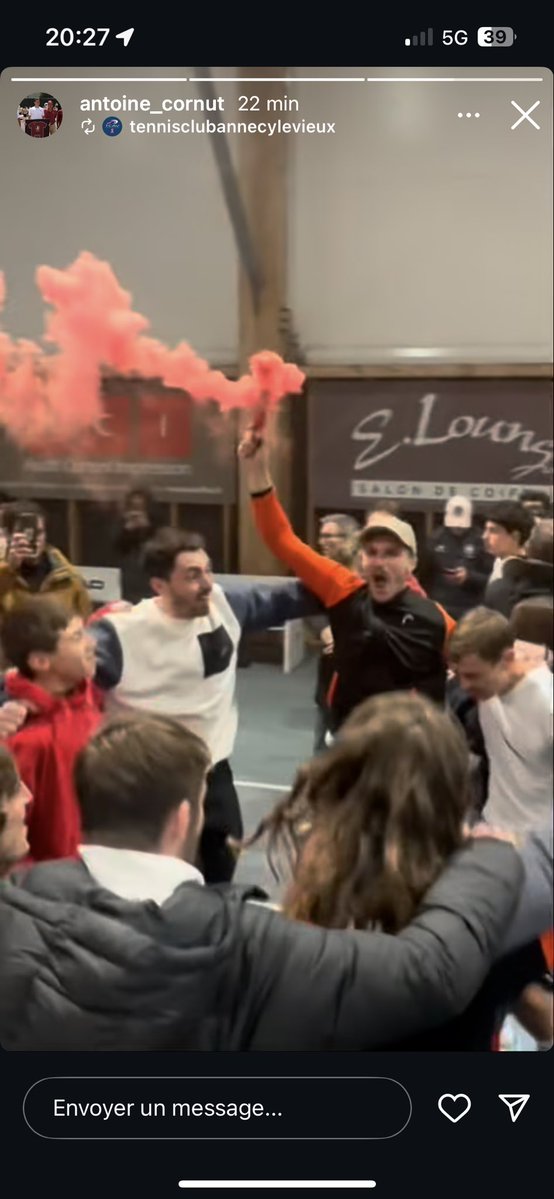 Belle ambiance en Interclubs à Annecy-le-Vieux qui bat l’armada de Boulogne/Mer. #proA