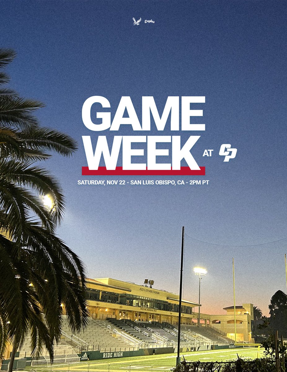 Headed down to Cali for a battle with the Mustangs 🔜

#GoEags #EKG