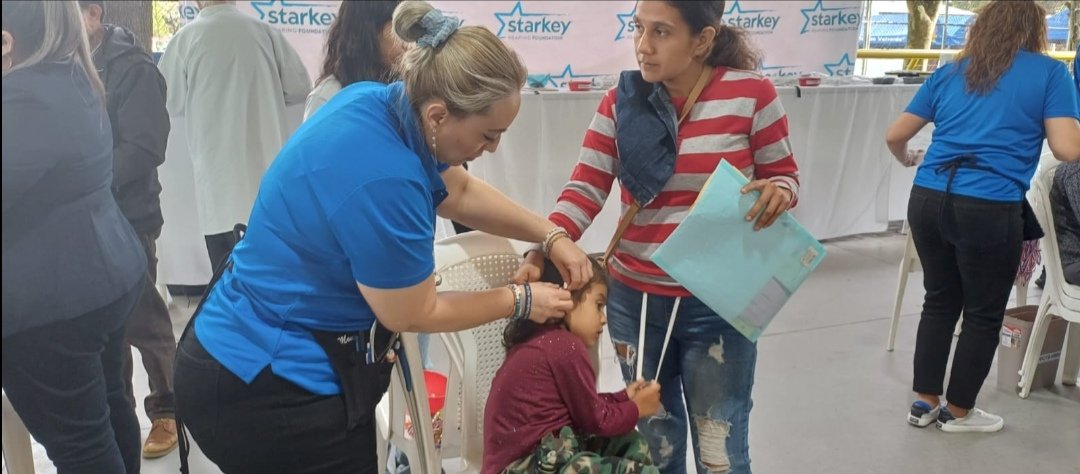 El Lunes 17 de Octubre en instalaciones del Hospital Rodolfo Robles Valverde, culminó la jornada de adaptación de auxiliares auditivos a niños y adultos donados por Starkey Hearing Foundatiun colaborando  con el Benemérito Comité Pro Ciegos y Sordos de Guatemala